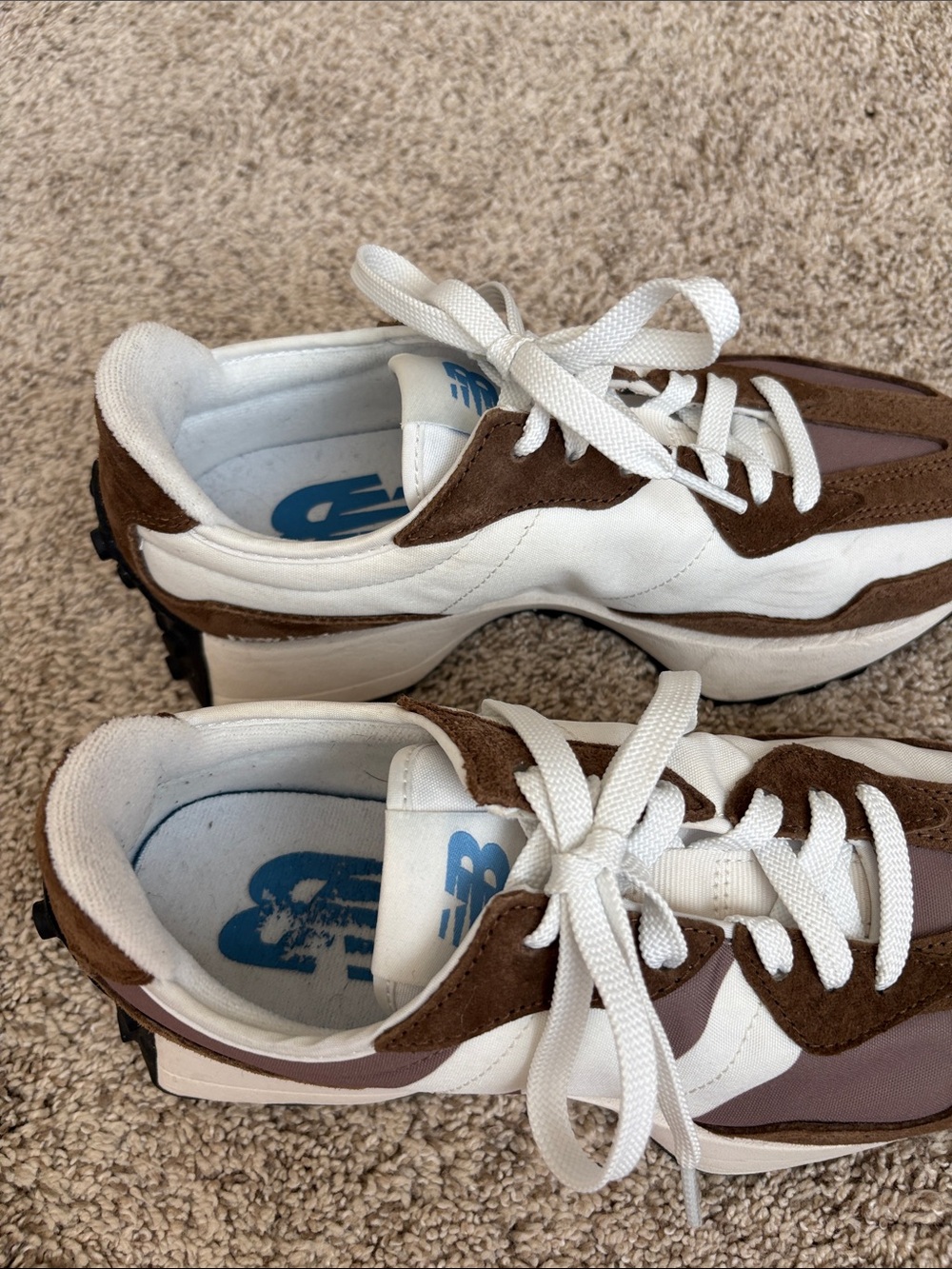 Women’s New Balance 327 'Dark Earth Mushroom - Picture 2 of 11